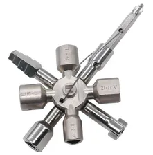 Ключ универсальный для электрошкафов (аналог KNIPEX KN-001101)
