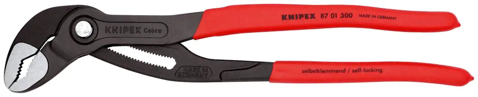 Клещи переставные сантехнические 300 мм KNIPEX KN-8701300