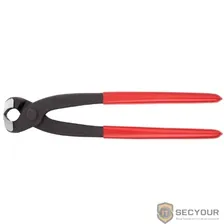KNIPEX Клещи для хомутов с ушками фосфатированные, черного цвета 220 мм {Длина225 Ширина53 Высота54} [KN-1098I220]