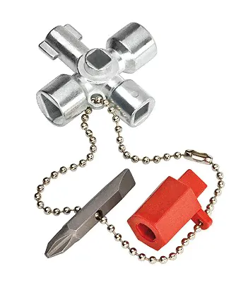 Ключ для электрошкафов 44 мм, KNIPEX, ( KN-001102 )