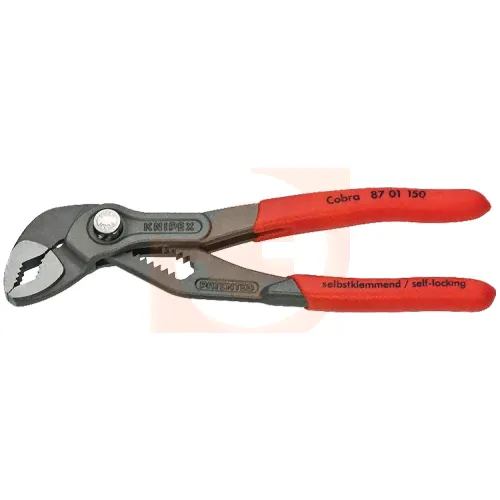 Knipex KN-8701150. Высокотехнологичные сантехнические клещи Cobra®, 150 мм, KNIPEX 87 01 150