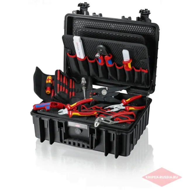Инструментальный чемодан 24 предмета KNIPEX Robust23 Electric-0