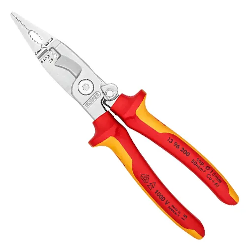 KNIPEX 13 96 200 T BK VDE многофункциональный зажимы для защиты от падения 200 мм
