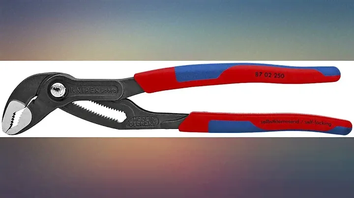 KNIPEX Tools - Cobra Water Pump Pliers, Multi-Component (8702250SBA) review