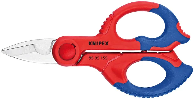 Ножницы KNIPEX электрика 155 мм, Knipex KN-9505155SB