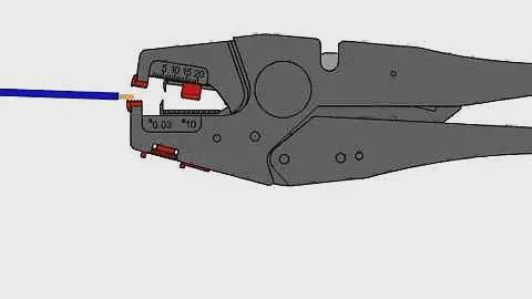 Щипцы для зачистки электропроводов KNIPEX 1240200 Инструмент для снятия изоляции