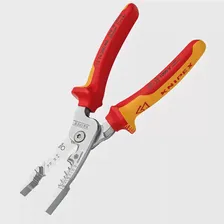 Инструмент KNIPEX 13 76 200 ME изолированный Электрический инструмент для зачистки проводов 1000 В проверенные многофункциональные плоскогубцы VDE 200 мм (art.: 3920c3877ede4)