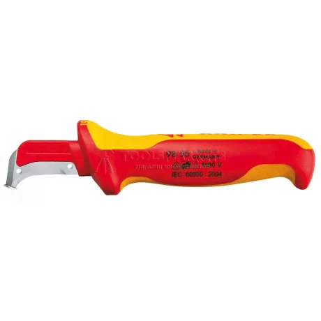 Нож для снятия изоляции с пяткой Knipex KN-9855