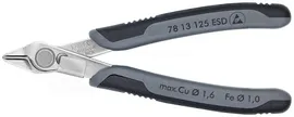 Кусачки прецизионные, 125 мм, Electronic Super Knips® ESD KNIPEX 78 13 125 ESD