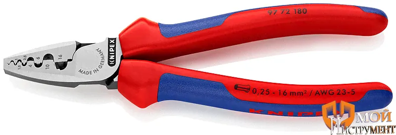 9772180 Инструмент для обжима KNIPEX