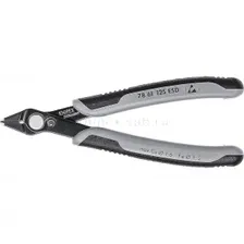 Knipex KN-7861125ESD. Кусачки для электроники прецизионные антистатические Electronic Super Knips ® KNIPEX 78 61 125 ESD