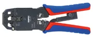 Инструмент для опрессовки штекеров типа Western KNIPEX вороненый 200 мм, Knipex KN-975112