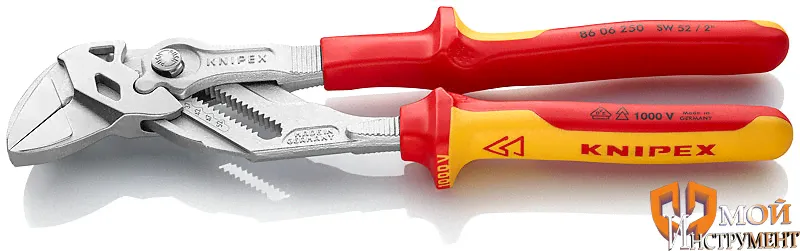 8606250 Клещи переставные-гаечный ключ 250 мм KNIPEX-0