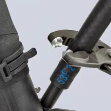 Инструмент сантехнический Knipex KN 85 51 180 A - клещи для фиксации хомутов