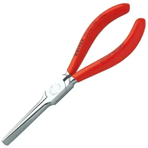Длинногубцы Knipex 160мм модель "Утконосы" фосфатированные с однокомпонентными рукоятками-1