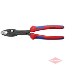 Клещи захватные с двухкомпонентными ручками KNIPEX TwinGrip KN-8202200SB