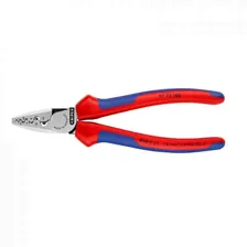 Пресс-клещи обжимные 180 мм Knipex (KN-9772180) для опрессовки контактных гильз