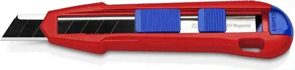 Нож универсальный KNIPEX CutiX 165 мм отламывающихся лезвий на 18 мм [KN-9010165BK]-4