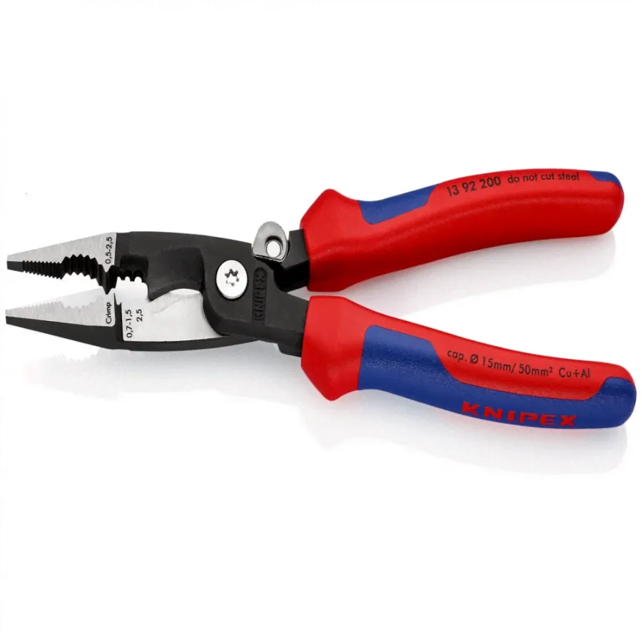 Электромонтажные клещи Knipex 6-в-1-0