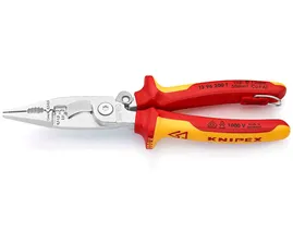 Многофункциональные клещи для электромонтажных работ KNIPEX KN-1396200T