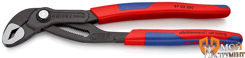 8702300 Высокотехнологичные сантехнические клещи 300 мм KNIPEX Cobra