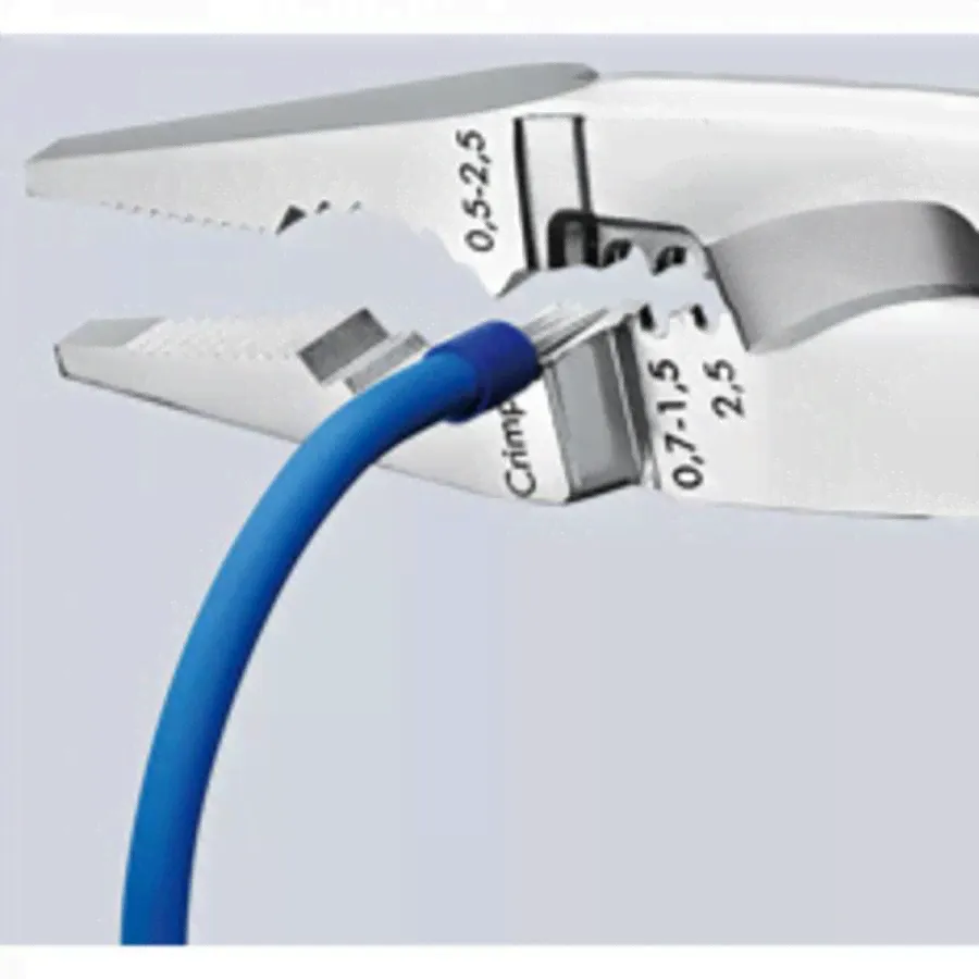 Knipex Zange Elektro-Installationszange VDE 13 86 200-1