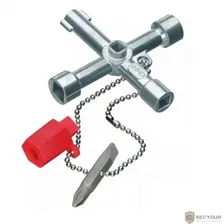 KNIPEX Ключ для электрошкафов 76 мм { Длина165 Ширина85 Высота15} [KN-001103]