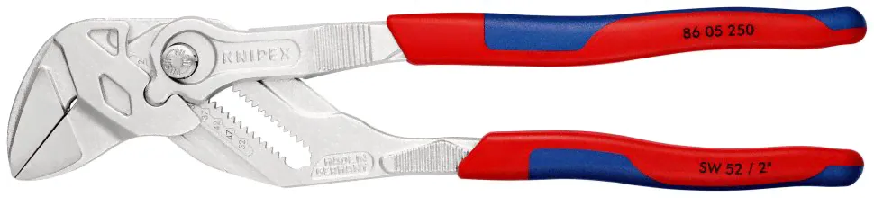 Клещи переставные - гаечный ключ 250 мм KNIPEX KN-8605250-0