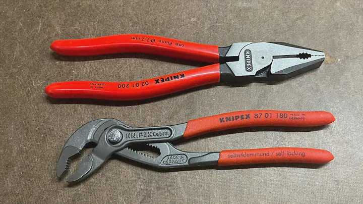 Клещи KNIPEX, часть 2 (02 01 200) и (87 01 180)