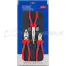 Набор монтажных инструментов Knipex, 3 предмета (KN-0302180, KN-2612200, KN-7002160) KN-002011