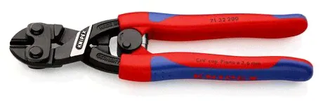 KNIPEX Knipex CoBolt черненые, черного цвета 200 mm, Knipex 71 32 200 KN-7132200 . ножницы по металлу-3