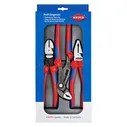 Набор шарнирно-губцевого инструмента 3 предмета KNIPEX KN-002011S1