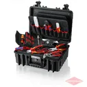 Инструментальный чемодан 24 предмета KNIPEX Robust23 Electric