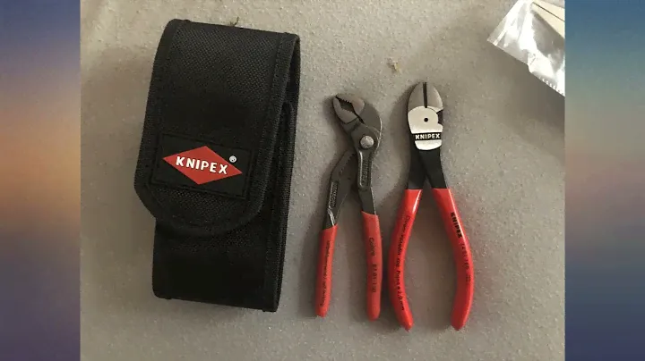Knipex 00 20 72 V02 Mini pliers set in belt tool pouch (2 Piece) review