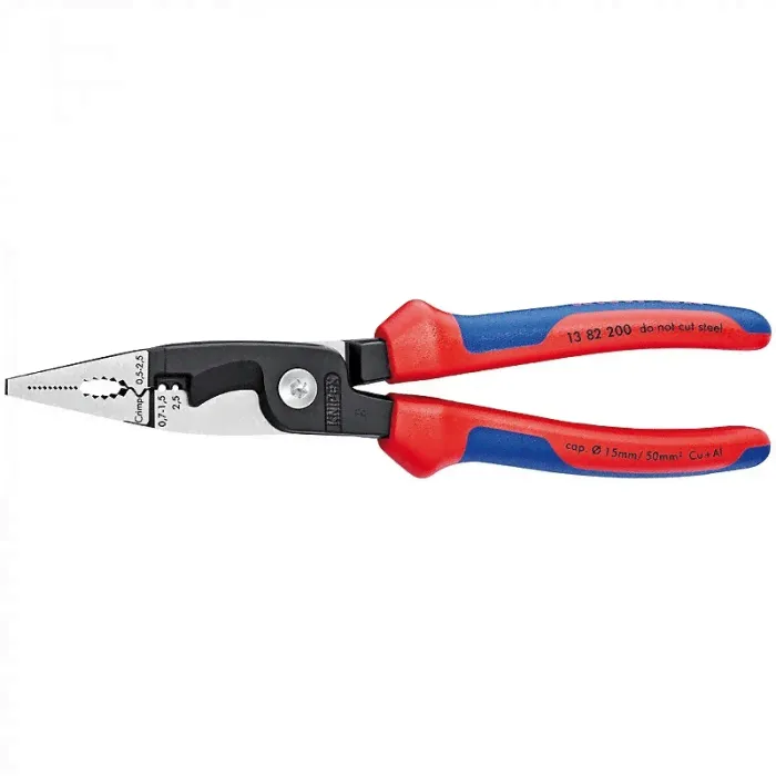 KN-1382200 Клещи электромонтажные 200мм Knipex