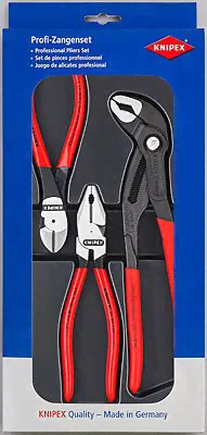 Набор шарнирно-губцевого инструмента особой мощности, KNIPEX, ( KN-002010 )-0