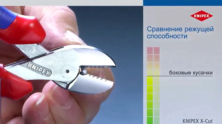Кусачки боковые KNIPEX X Cut® 73 05 160