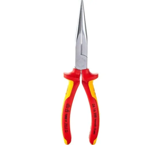 Длинногубцы с резцом KNIPEX KN-2616200-0