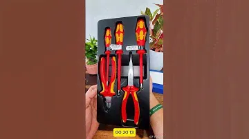 Knipex 00 20 13 - Bộ VDE Tool 2 Chiếc Kìm Knipex & 3 Chiếc Tua Vít Wera | G7 Tools | #knipex #wera
