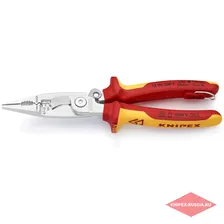 Многофункциональные клещи для электромонтажных работ KNIPEX KN-1396200TBK