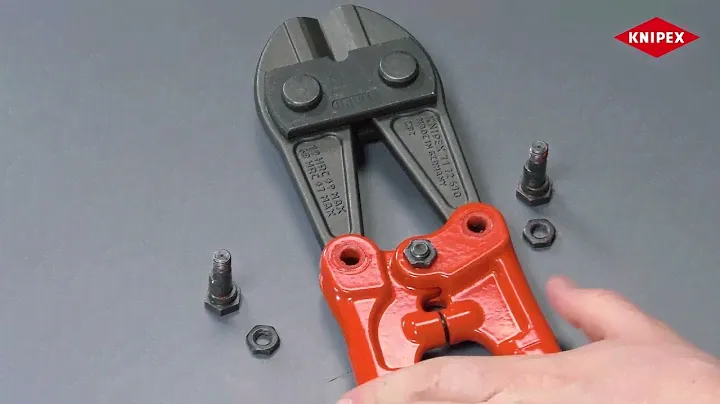 Messerkopf Bolzenschneider Austausch (71 79 610) // KNIPEX Bolzenschneider