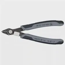 Бокорезы Knipex 78 71 125 ESD 125 мм серый/черный