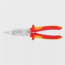 Электромонтажные клещи Knipex хромированные 200 mm, KN-1396200