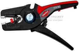 Инструмент для удаления изоляции автоматический KNIPEX PreciStrip16 1252195SB 195 мм [KN-1252195SB]