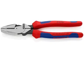 Плоскогубцы Linemans электромонтажные, 240 мм, фосфатированные, 2-комп ручки Knipex KN-0902240