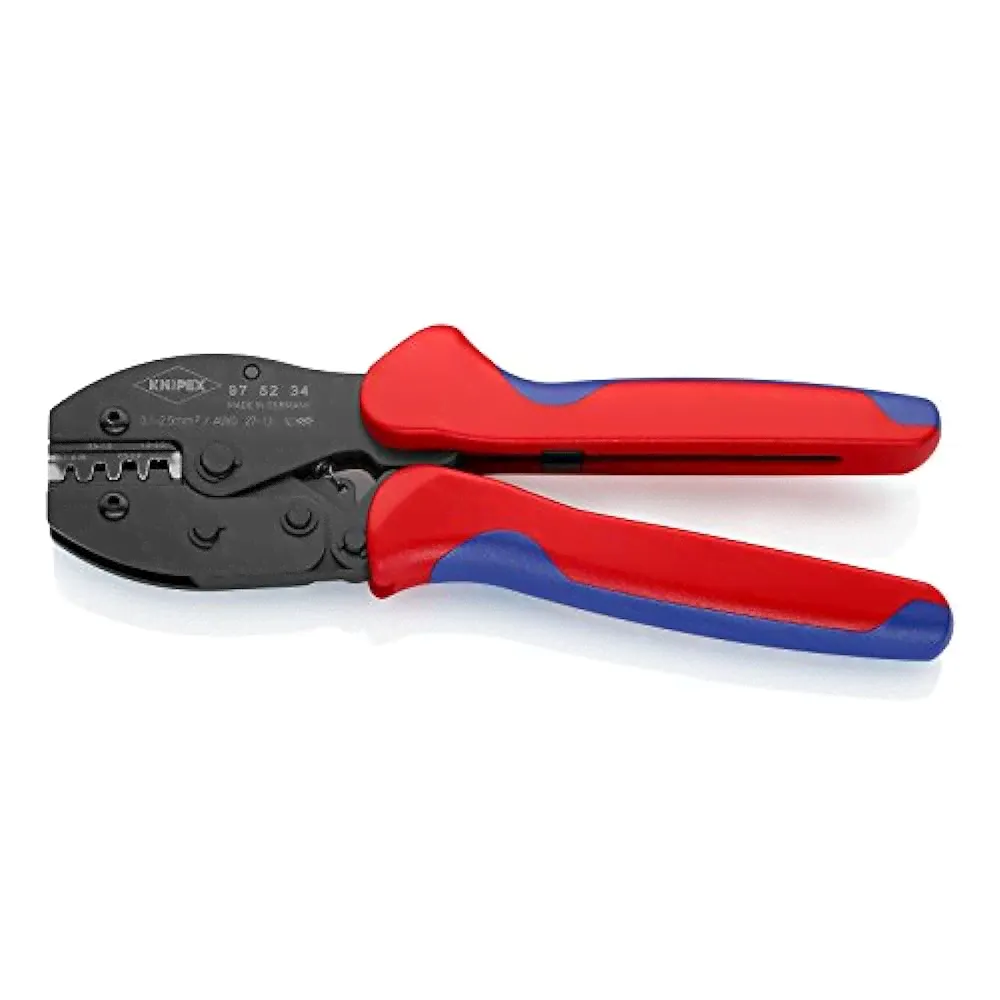 Клещи обжимные Knipex 97 52 34 PreciForce – crimpt unisolierte, offene Steckverbinder
