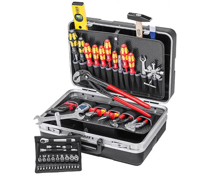 Чемодан для инструментов. сантехнический 24 предмета KNIPEX KN-002121HKS-0