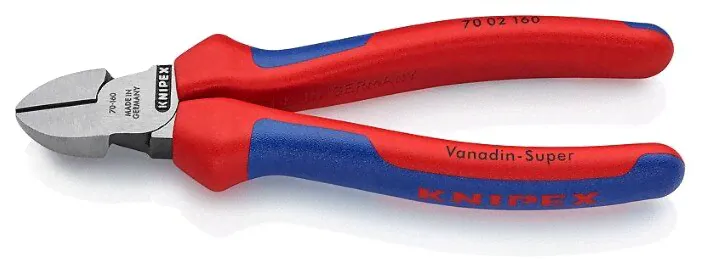 Бокорезы Knipex KN-7002160 160 мм синий/красный