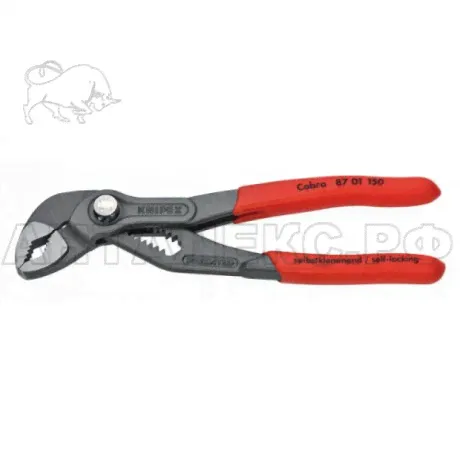 Клещи сантехнические трубные Knipex 150 мм. Cobra, KN-8701150