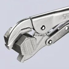 KN4114250 KNIPEX Зажим с фиксатором 250 мм, с фигурными губками KNIPEX KN-4114250